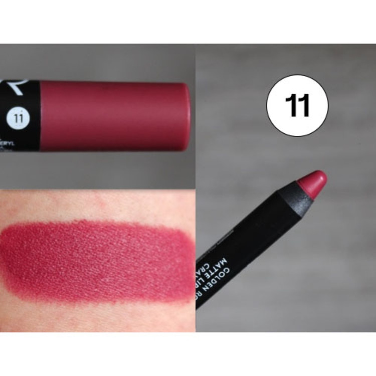 رژ لب مدادی Golden Rose - گلدن رز مدل Matte Lipstick Crayon