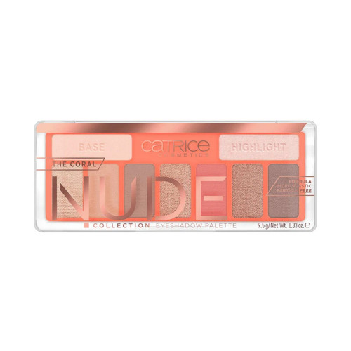 پالت سایه چشم 7 رنگ کاتریس مدل The Coral Nude