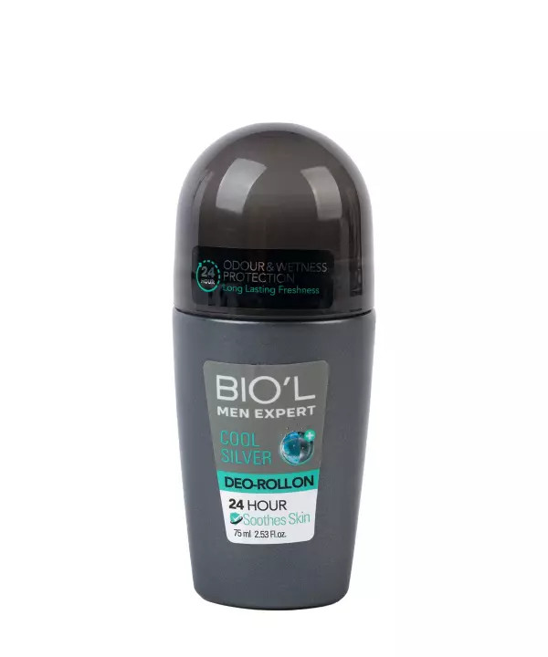 مام رول ضدتعریق و خوشبو کننده بدن مردانه بیول مدل Cool Silver حجم 75 میلی لیتر