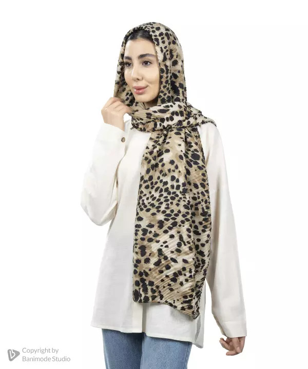 شال زنانه ادورا Adora مدل پلنگی کد 01
