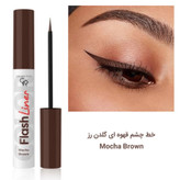 خط چشم رنگی گلدن رز Golden Rose مدل Flash Liner کد 108 Mocha Brown