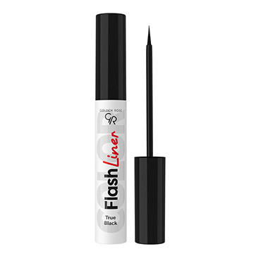 خط چشم رنگی گلدن رز Golden Rose مدل Flash Liner کد 112 True Black