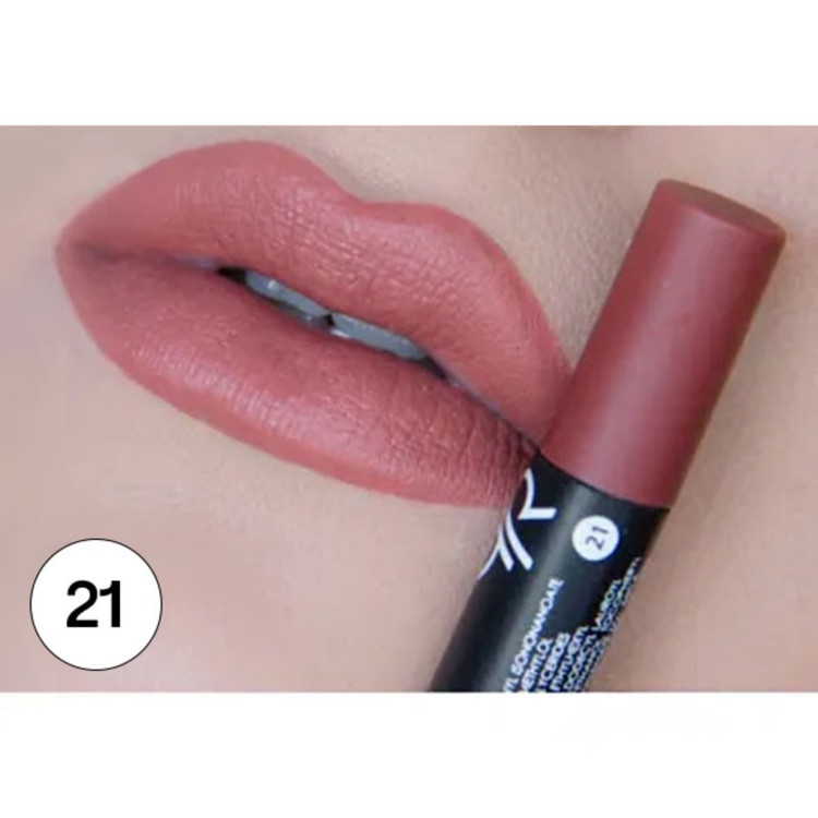 رژ لب مدادی Golden Rose - گلدن رز مدل Matte Lipstick Crayon