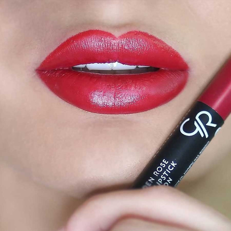رژ لب مدادی Golden Rose - گلدن رز مدل Matte Lipstick Crayon