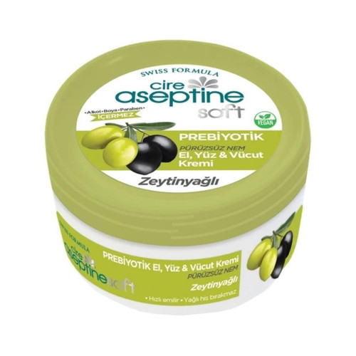 کرم مرطوب کننده فاقد پارابن Cire Aseptine حاوی عصاره زیتون حجم 30 میلی لیتر