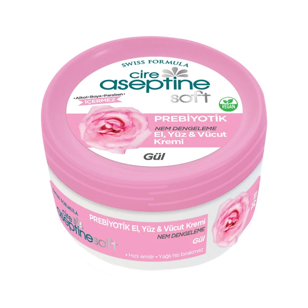 کرم مرطوب کننده فاقد پارابن Cire Aseptine حاوی عصاره گل حجم 30 میلی لیتر