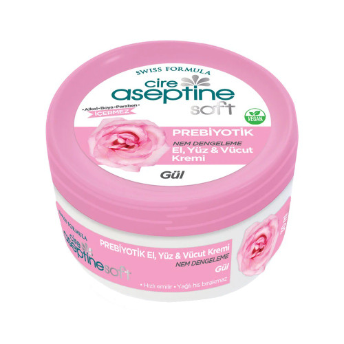 کرم مرطوب کننده فاقد پارابن Cire Aseptine حاوی عصاره گل حجم 30 میلی لیتر
