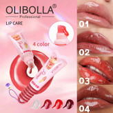 براق کننده و حجم دهنده لب اولیبولا Olibolla طرح بستنی شماره 04 Cocoa Cookie