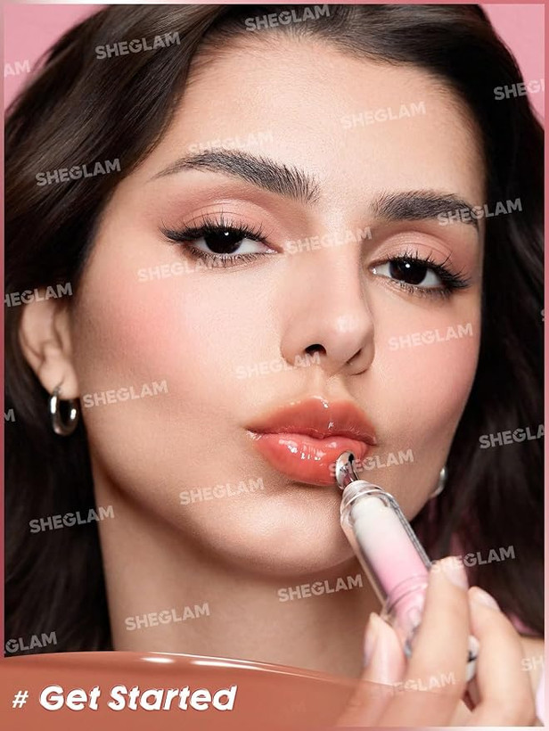 برق لب حجمدهنده شیگلم Sheglam طرح آمپول مدل Get Started