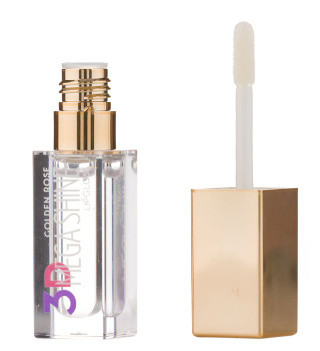رژ لب مایع براق گلدن رز Golden Rose مدل Mega Shine 3D شماره 101