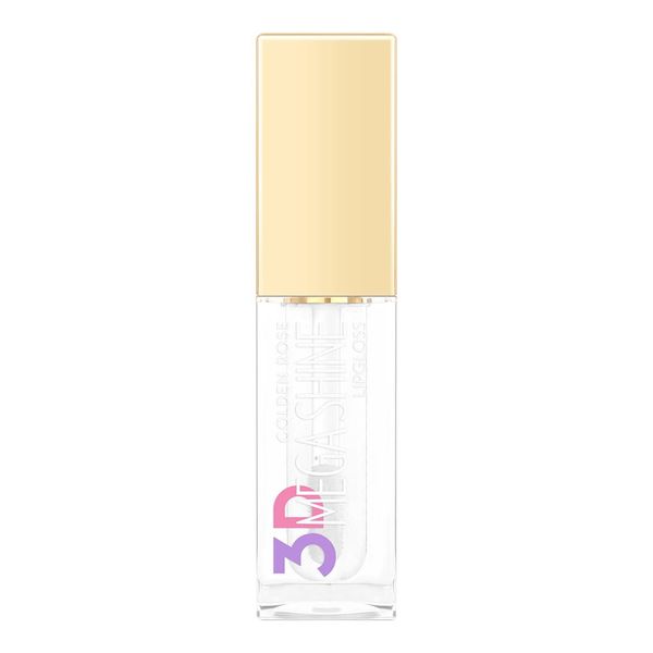 رژ لب مایع براق گلدن رز Golden Rose مدل Mega Shine 3D شماره 101
