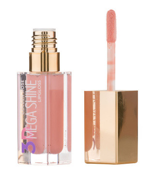 رژ لب مایع براق گلدن رز Golden Rose مدل Mega Shine 3D شماره 102