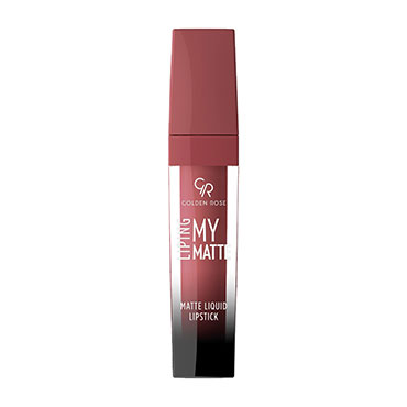 رژ لب مایع مات گلدن رز Golden Rose مدل Lip Ink شماره 10