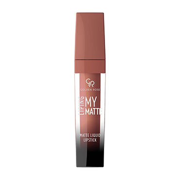رژ لب مایع مات گلدن رز Golden Rose مدل Lip Ink شماره 17