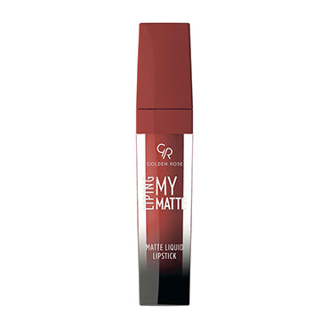 رژ لب مایع مات گلدن رز Golden Rose مدل Lip Ink شماره 28