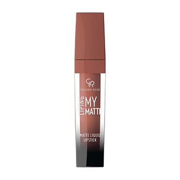 رژ لب مایع مات گلدن رز Golden Rose مدل Lip Ink شماره 23