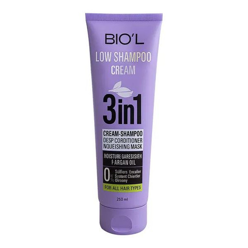 شامپو کرمی بیول Biol مدل 3 در 1 حجم 250 میلی لیتر