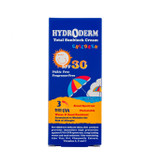 کرم ضد آفتاب بی رنگ هیدرودرم با SPF30 مناسب کودک حجم 50 میلی لیتر