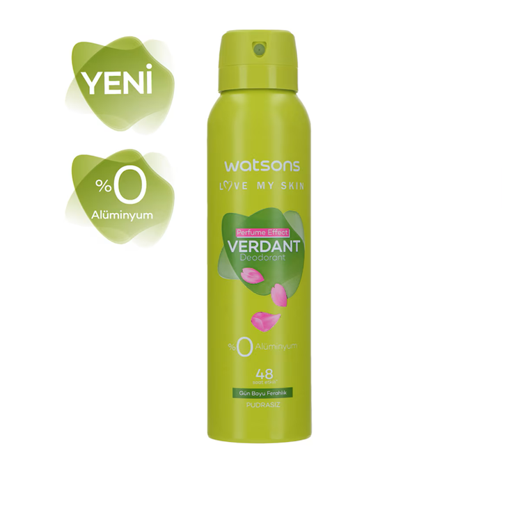 اسپری دئودرانت زنانه واتسون مدل Verdant حجم 150 میلی لیتر