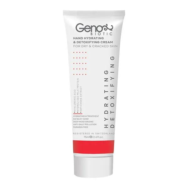 کرم رطوبت رسان دست ژنوبایوتیک مدل Hydrating detoxifying حجم 75 میلی لیتر