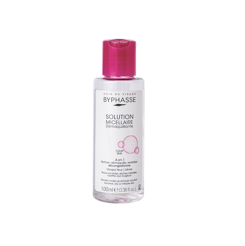 میسلار واتر Byphasse مناسب پوست خشک و حساس حجم 100 میلی لیتر