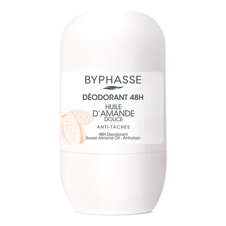دئودورانت ضدتعریق و ضدلک ۴۸ ساعته Byphasse حاوی عصاره بادام شیرین