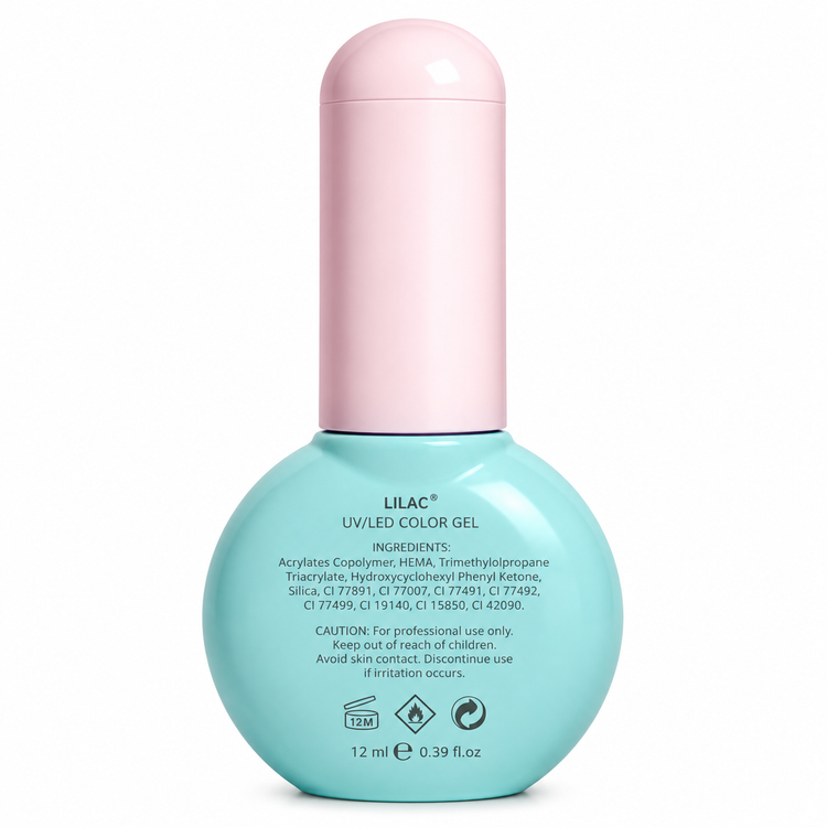 لاک ژل ناخن لیلاک LILAC مدل Colorstay کد 161 حجم ۱۲ میلیلیتر