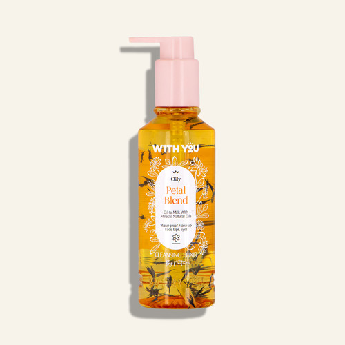 پاک کننده آرایش و شوینده روغنی ویت یو مدل Petal Blend حجم 200 میلی لیتر