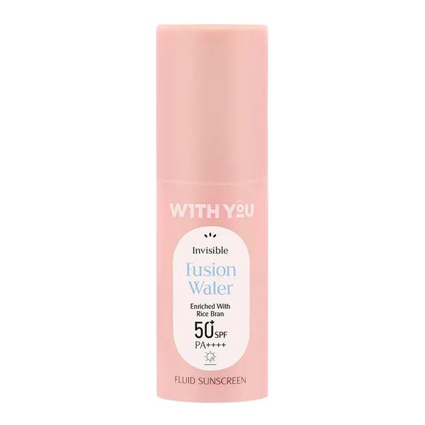 ضد آفتاب فلوئید بی رنگ ویت یو With You با +SPF50 حجم 50 میلی لیتر